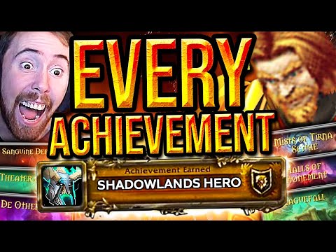 THEY DID IT! Asmongold & Mcconnell Complete ALL Achievements for Glory of the Shadowlands Hero