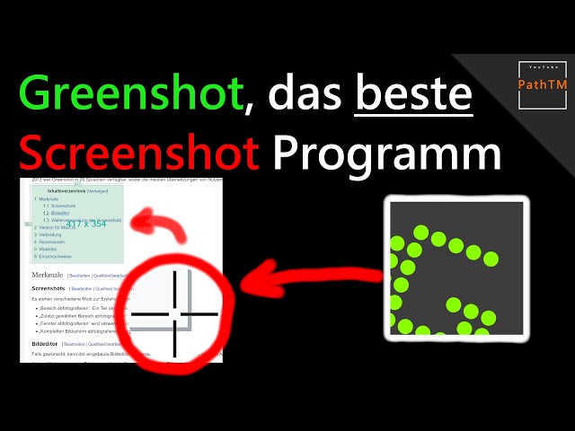 Greenshot, das beste Programm für Screenshots! | PathTM