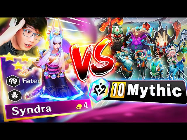 Syndra 3 Vs 10 Mythics