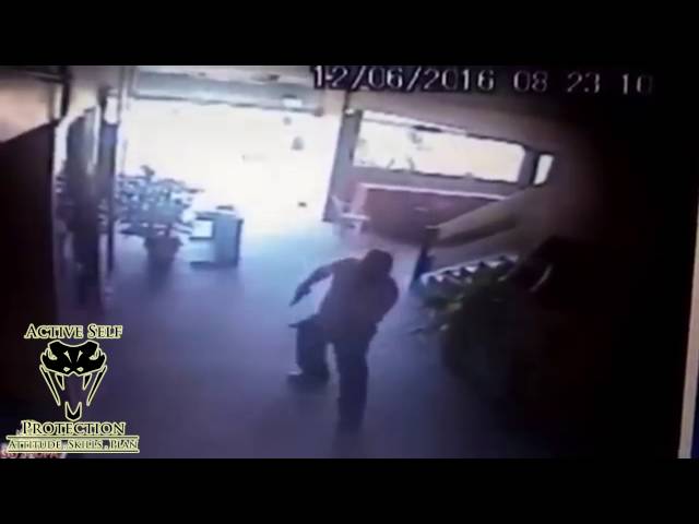 Armed Robbers Counter Ambushed by Armed Guard