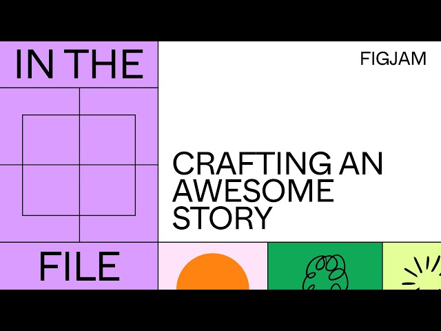 Crafting an Awesome Story, from sketches to slides