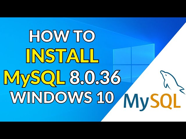 How to Download and install MySQL 8.0.35 Server and Workbench latest version on Windows 10 / 11