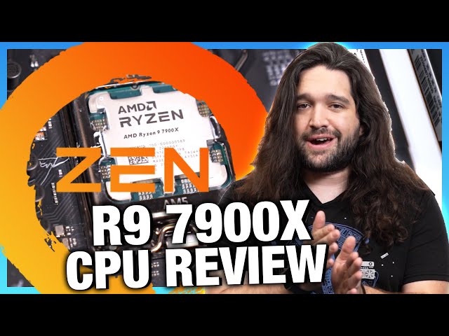 AMD Ryzen 9 7900X CPU Review & Benchmarks vs. R7 1700, 7950X, & More