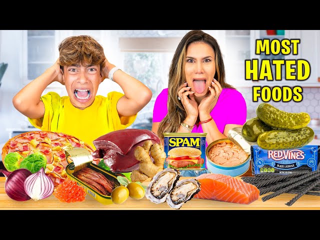 Eating the MOST HATED Foods in the World!