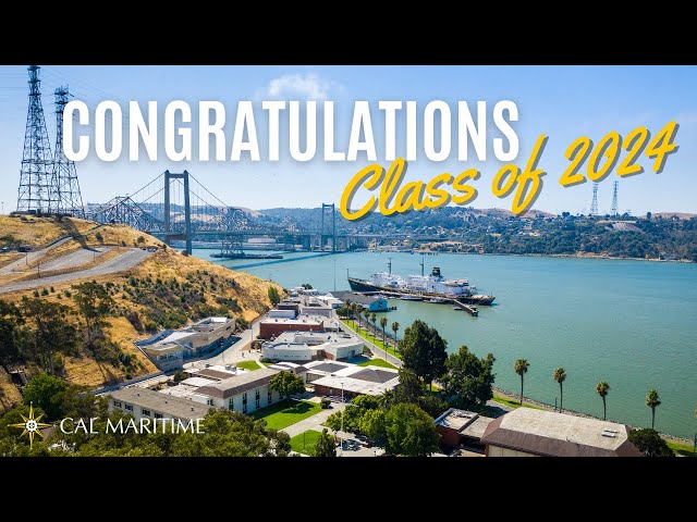 2024 Commencement at Cal Maritime
