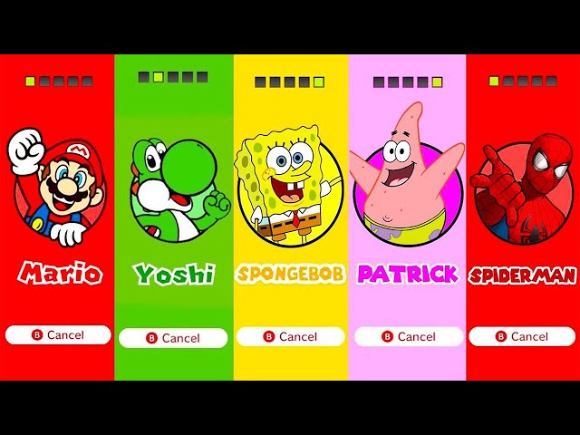 Super Mario 3D World - All 9 New Characters (2024)