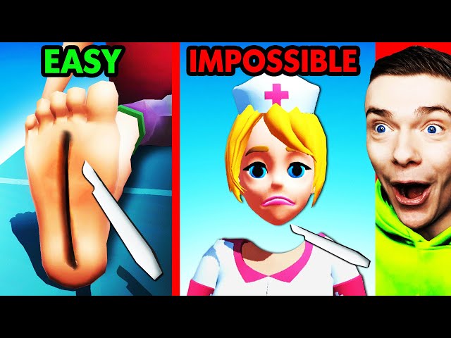 EASY vs IMPOSSIBLE SURGERY (Doctor Simulator)