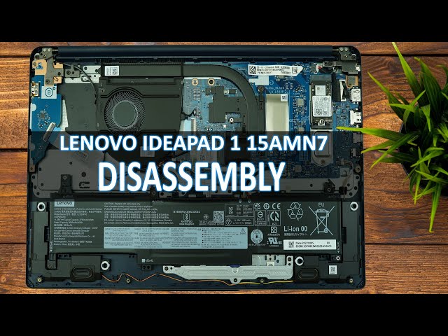 Lenovo Ideapad 1 (2023) Review - Disassembly