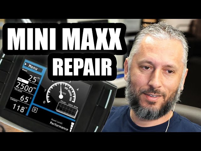 Mini Maxx Black Screen Repair. Working with Microscopic Traces