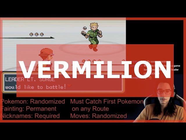 Phil's FireRed Nuzlocke Run - From Cerulean to Vermilion
