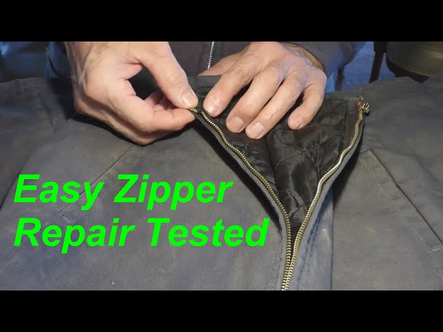 Watch This Before you Try to Fix a Broken Zipper