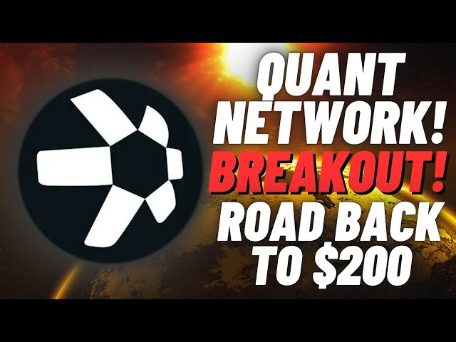 BREAKING: Quant Network QNT Has Now Broken Out And May Be On The Road Back To Highs...