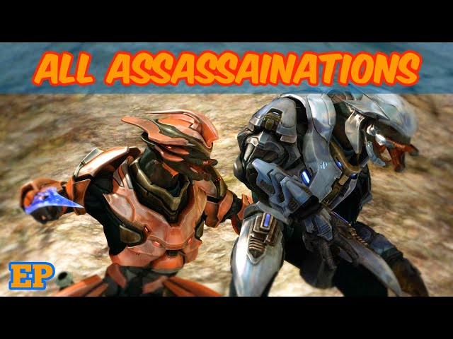 All Halo Reach Assassinations | Halo MCC