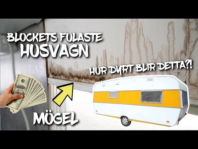 Mögel Och Fukt - Blockets Fulaste Husvagn - Del 6
