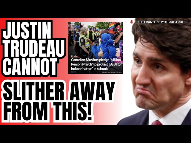 Justin Trudeau CANNOT Slither Away from This!