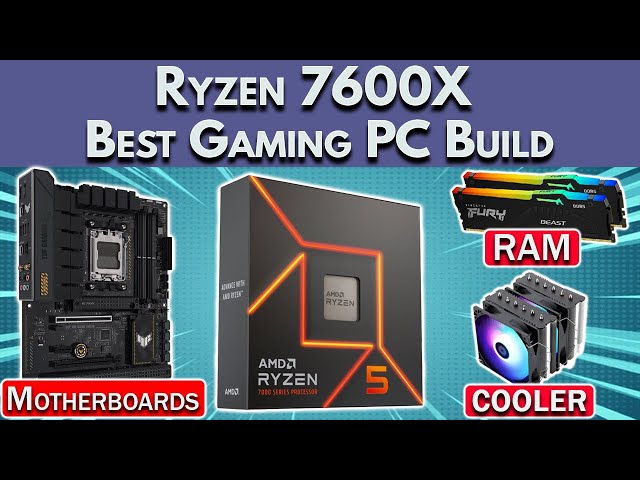 🛑 Finally CHEAP! 🛑 Best Ryzen 7600X Gaming PC Build - GPU, RAM Speed, Cooler & More!