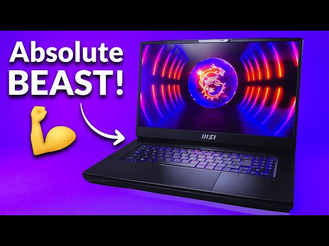 The Ultimate Gaming Laptop - MSI Titan GT77 HX (2023) Review
