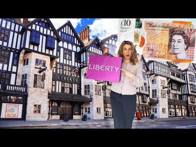 Inside Liberty With Only £10! UK's OLDEST Luxury Store