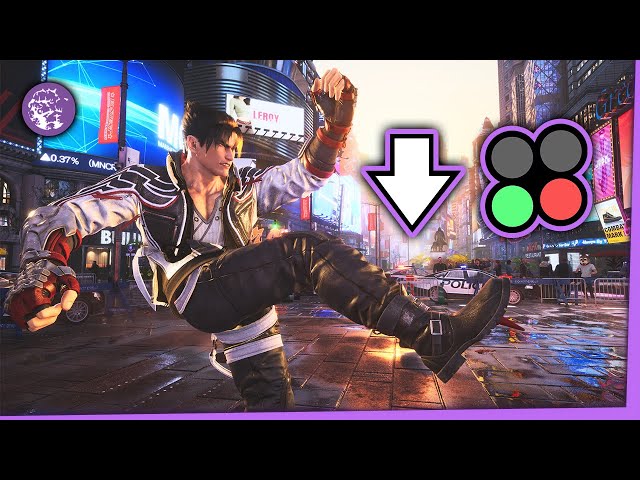 Tekken 8 | Minute Combos - Jin Kazama Double Lift Kick [4K]