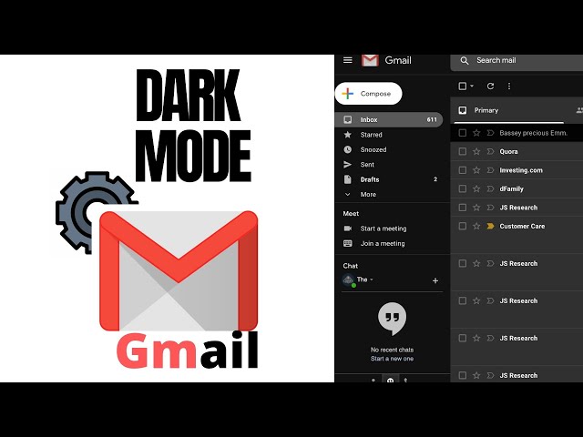 How to Enable Dark Mode On Gmail