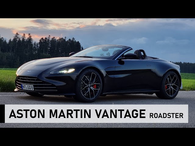 Der NEUE 2021 Aston Martin Vantage Roadster: Das kann er ohne Dach! - Review, Fahrbericht, Test 007