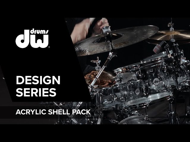 FEATURES 🥁🇬🇧 DW Design Series Acrylic Shell Pack (+ add-ons)