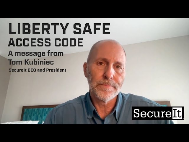 SecureIt CEO adresses Liberty Safe and secret access codes