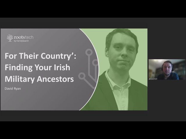 For Their Country: Finding Your Irish Military Ancestors