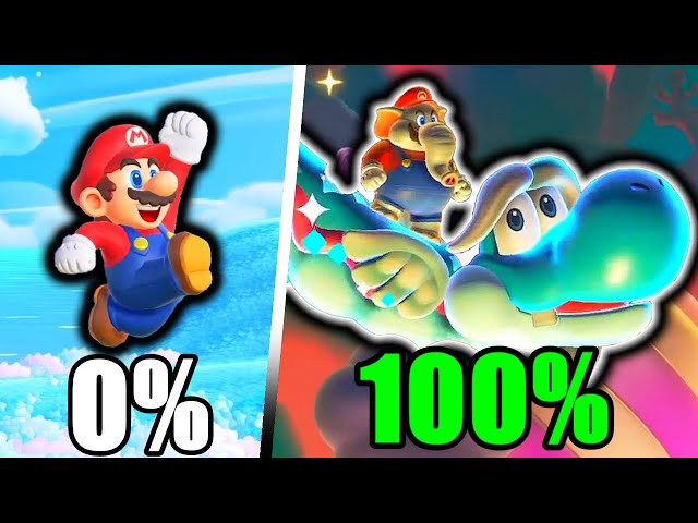 I 100%'d Mario Wonder, Here's What Happened