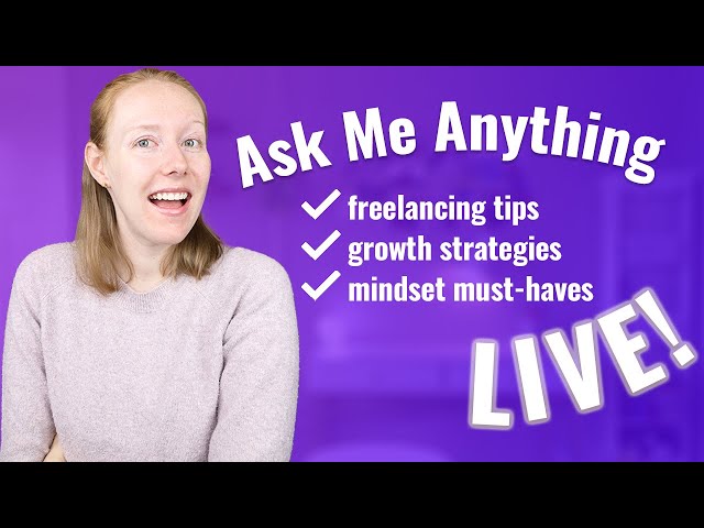 (Ep. 4) Live #AMA: Fiverr Tips, Freelancing Advice & Mindset Talk