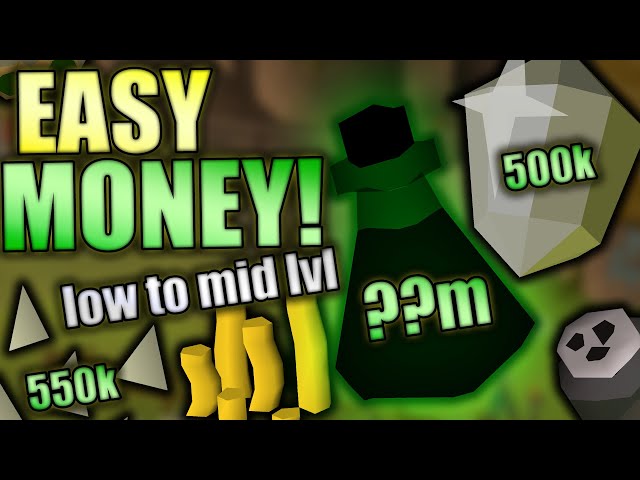 EASY LOW TO MID LEVEL MONEY MAKING GUIDE!(2.9m GP PER HOUR?!) OSRS MONEY MAKING GUIDE 2023!