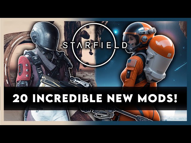 Starfield Mods KEEP Getting BETTER & BETTER! | StarUI HUD, Graphics Improvements, Trait Rerolls!
