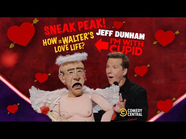 SNEAK A PEEK!  Walter is topless! | I’m With Cupid! | Jeff Dunham