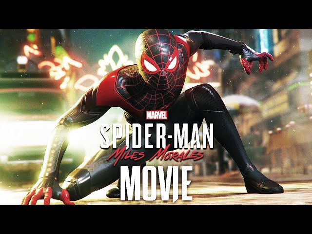 SPIDER-MAN: MILES MORALES All Cutscenes (Game Movie) 1080p 60FPS HD