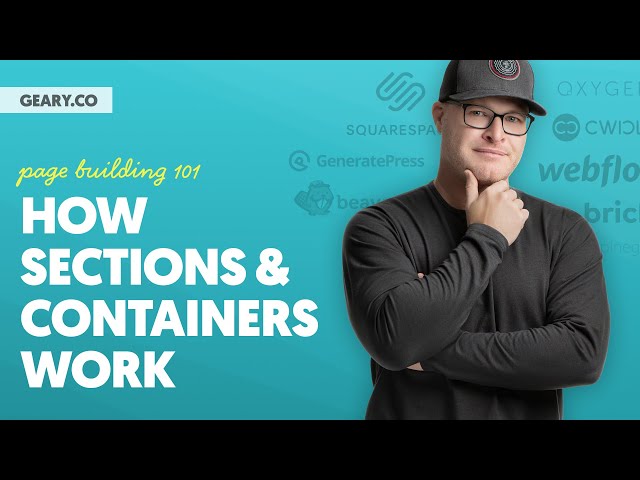 PB101: L04 - How Sections & Containers Work