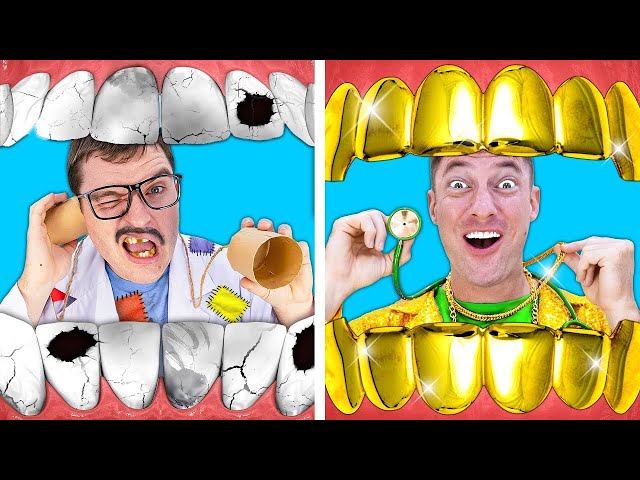 Rich Doctor Vs Broke Doctor in The Hospital! *Best Crafts, Funny Situations*  By Crafty Hype