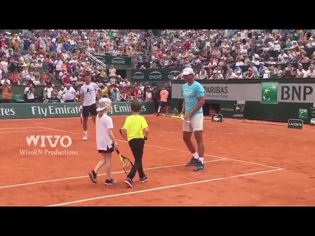I Went to the Kids Day in Roland Garros!