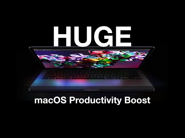 BOOST Your Productivity in macOS — keyboard only, instant app switching, and easy window arrangement