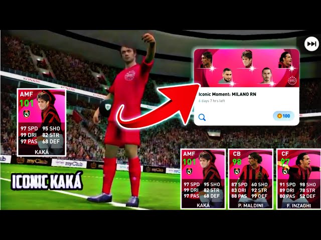 How to get 101 rated Kaka & other legends in iconic moment AC Milan | Trick to get Inzaghi, Maldini