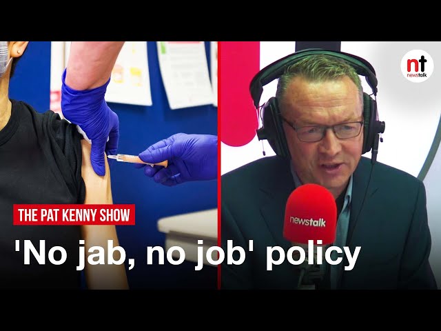 HSE considering 'no jab, no job' policy in Ireland