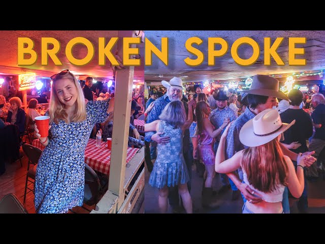 REVIEW OF BROKEN SPOKE - The Best Honky Tonk Bar in Texas, USA 🇺🇸