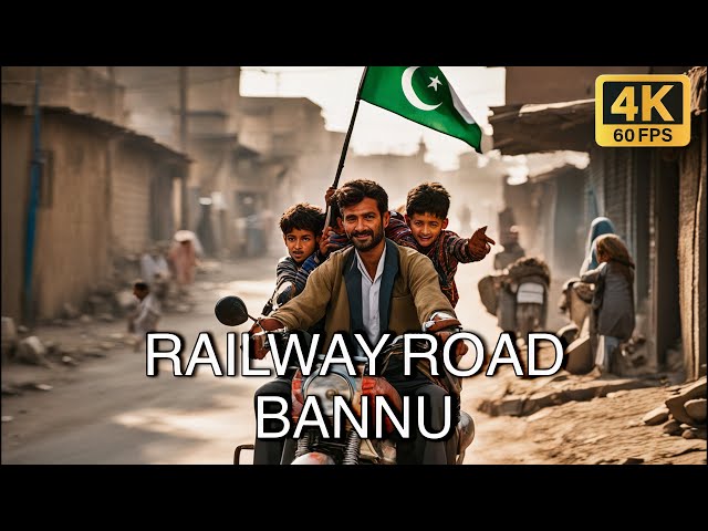 Bannu, Pakistan CRAZY Walking Tour in 4K 60FPS