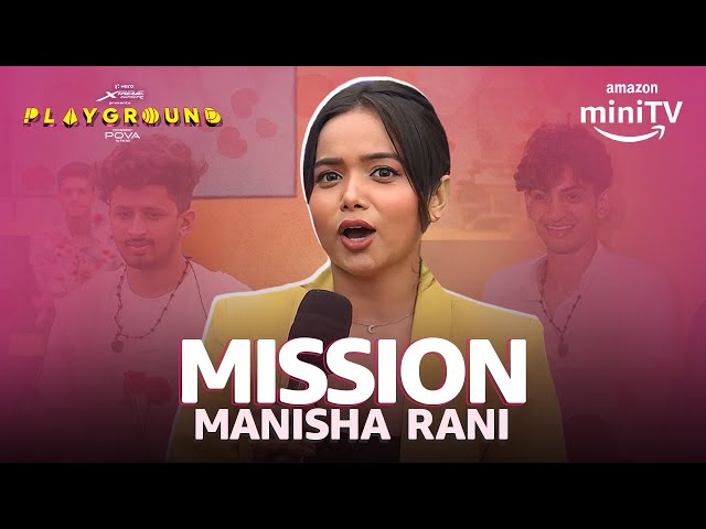 Contestants Ki Taiyyari Manisha Rani Ke Liye | Playground Season 3 |  Amazon miniTV