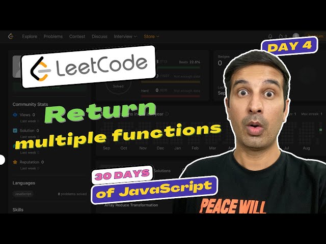Function mein Function [Day - 4] | LeetCode JavaScript