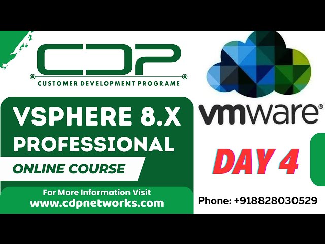 VMware vSphere 8.0 Training | Day 4 | Building Rack on ESXi & Deploying vCenter Server | Part - 2