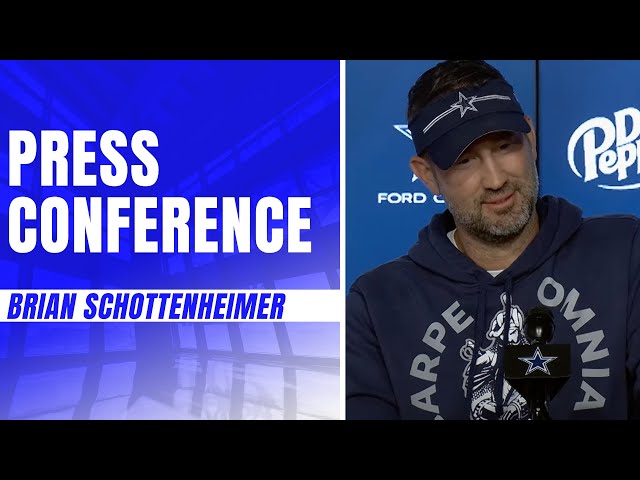 Offensive Coordinator Brian Schottenheimer Postgame: Week 10 | #NYGvsDAL | Dallas Cowboys 2023