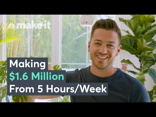 How I Work 5 Hours A Week & Make $1.6 Million A Year
