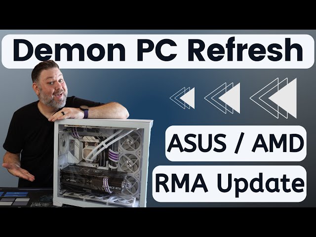 Installing New CPU & RAM Plus A Big Announcement & ASUS Update