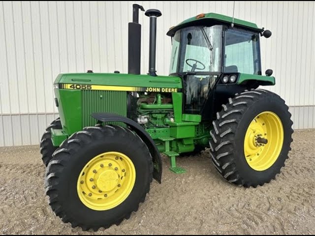Crazy Low Hour John Deere 4055 and 7510 Tractors Selling on April 29 Auction in Berlin, WI