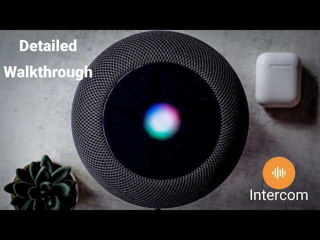 Deep dive look at Apple intercom for HomePod Mini, iPhone & Apple Watch - Setup and how it works